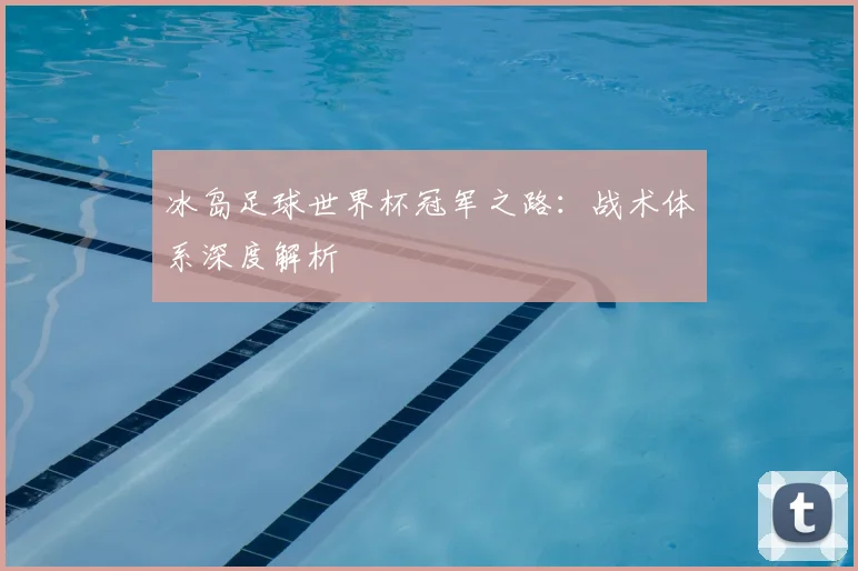 冰岛足球世界杯冠军之路：战术体系深度解析