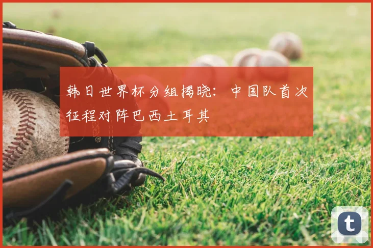 韩日世界杯分组揭晓：中国队首次征程对阵巴西土耳其